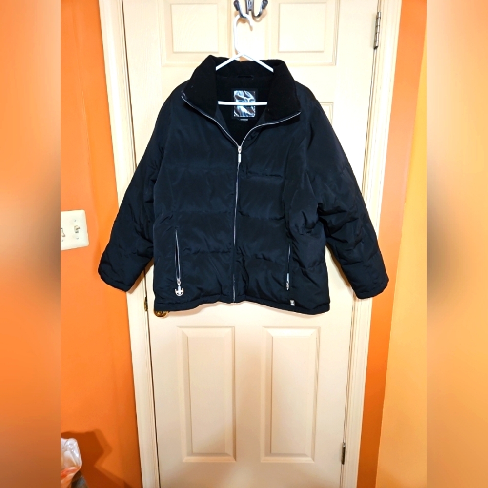 Womens Black ZeroXposur Authentic Element Protector Puffer Jacket Size XL